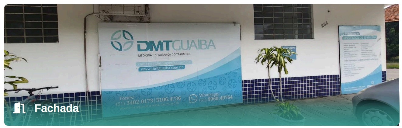 Fachada DMT Med Guaíba